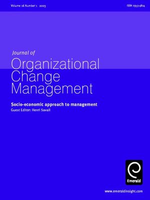 cover image of Journal of Change Management, Volume 16, Issue 1